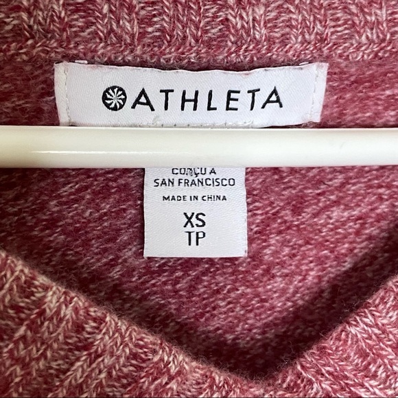 Athleta Cashmere and Wool Sweater Size Small - Picture 3 of 9